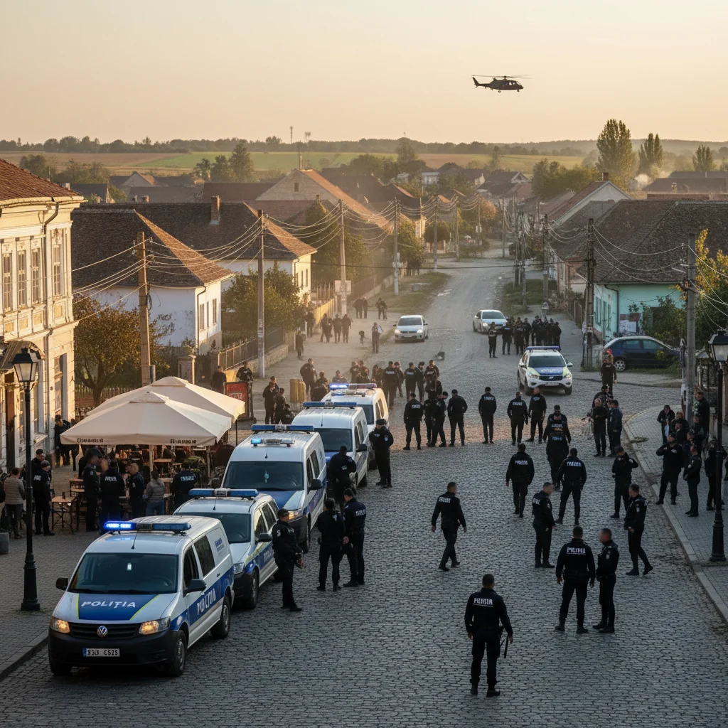Acțiune extinsă a Poliției în Timișoara și localitățile din jur, pe timpul nopții