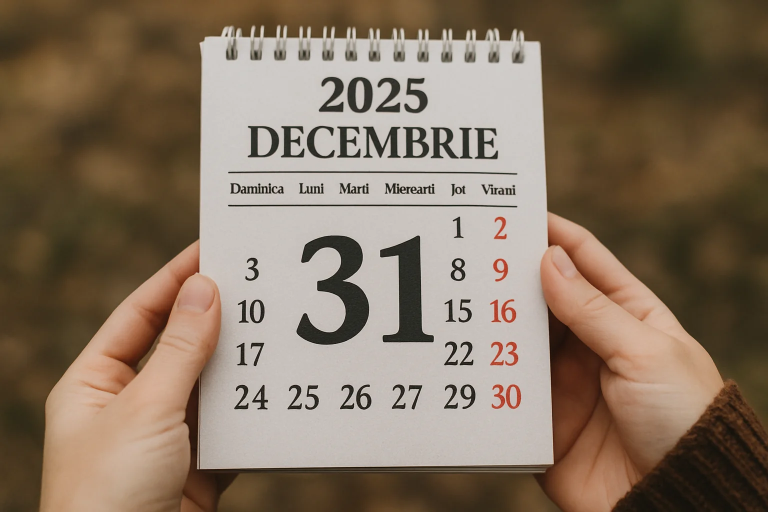 Calendar ortodox – 2025-12-31