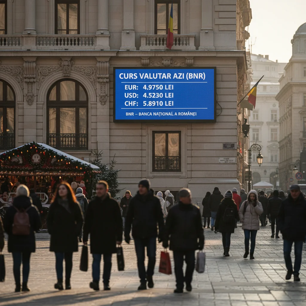 Curs valutar azi (BNR) – 2025-12-25