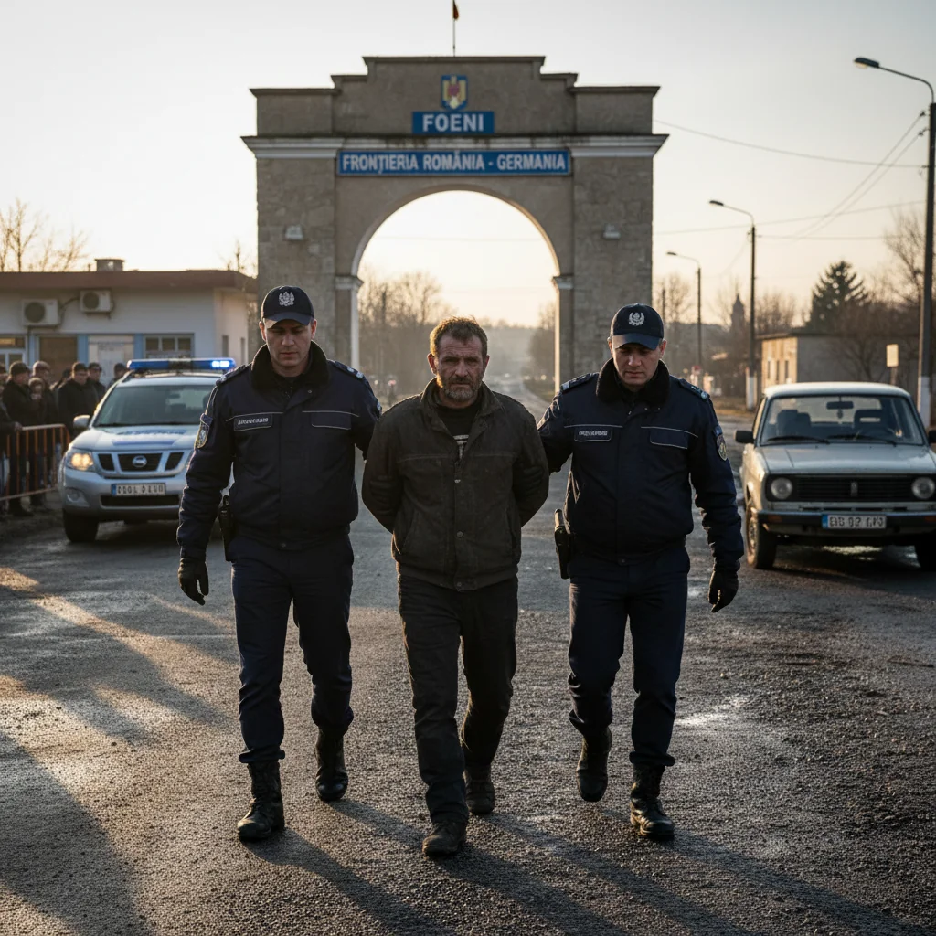 Fugar prins la frontiera Foeni după o căutare în Germania