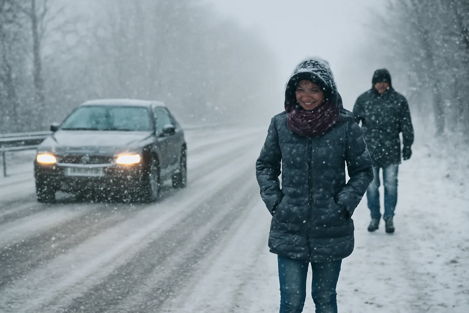 Iarna revine la Timișoara: informare meteo de ninsori, polei și vânt pentru Banat