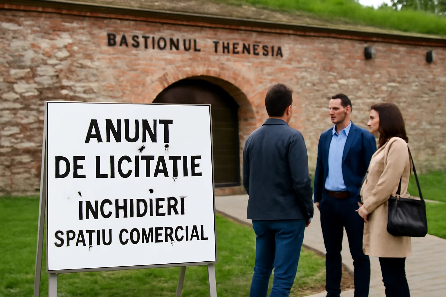 Licitație anunțată la Timișoara pentru închirierea unui spațiu comercial la Bastionul Theresia