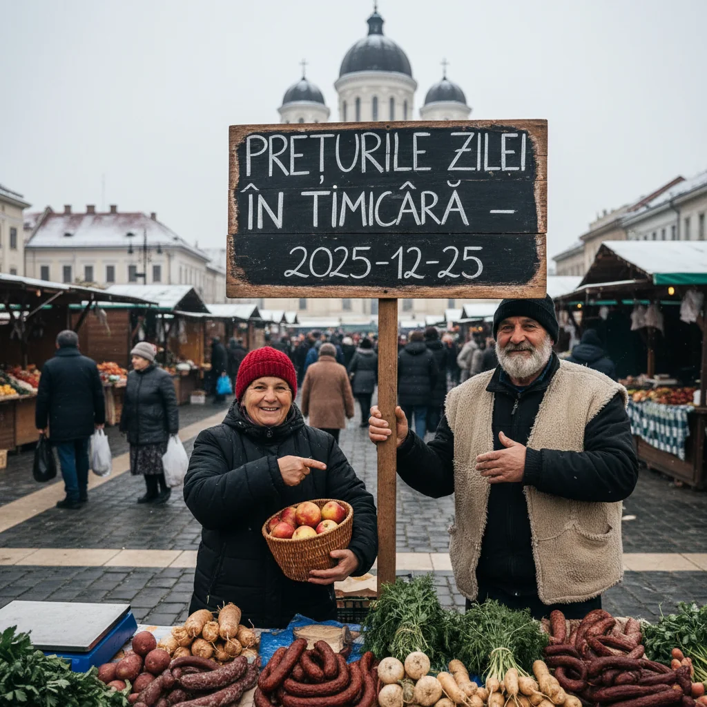 Prețurile zilei în Timișoara – 2025-12-25