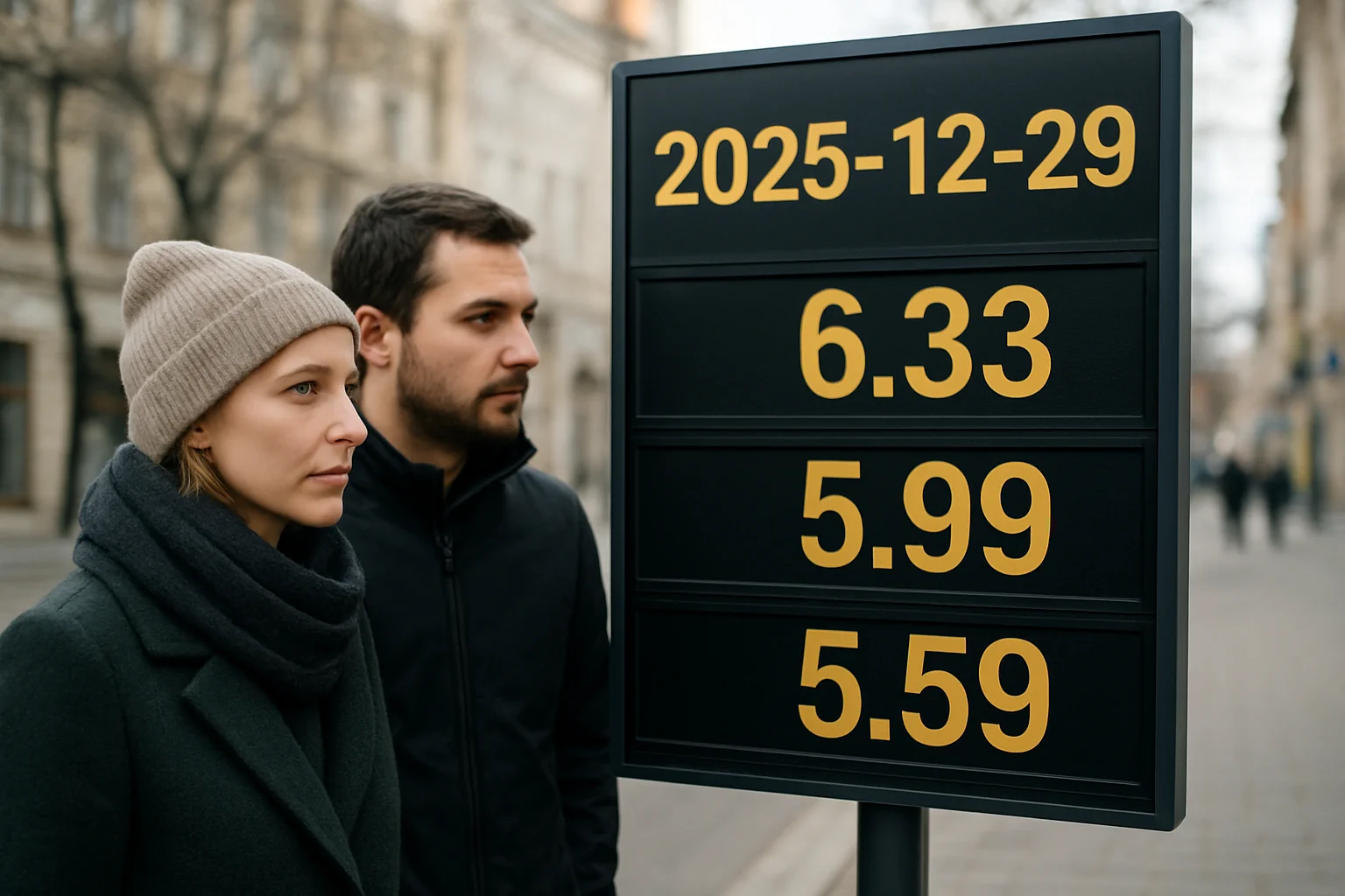 Prețurile zilei în Timișoara – 2025-12-29