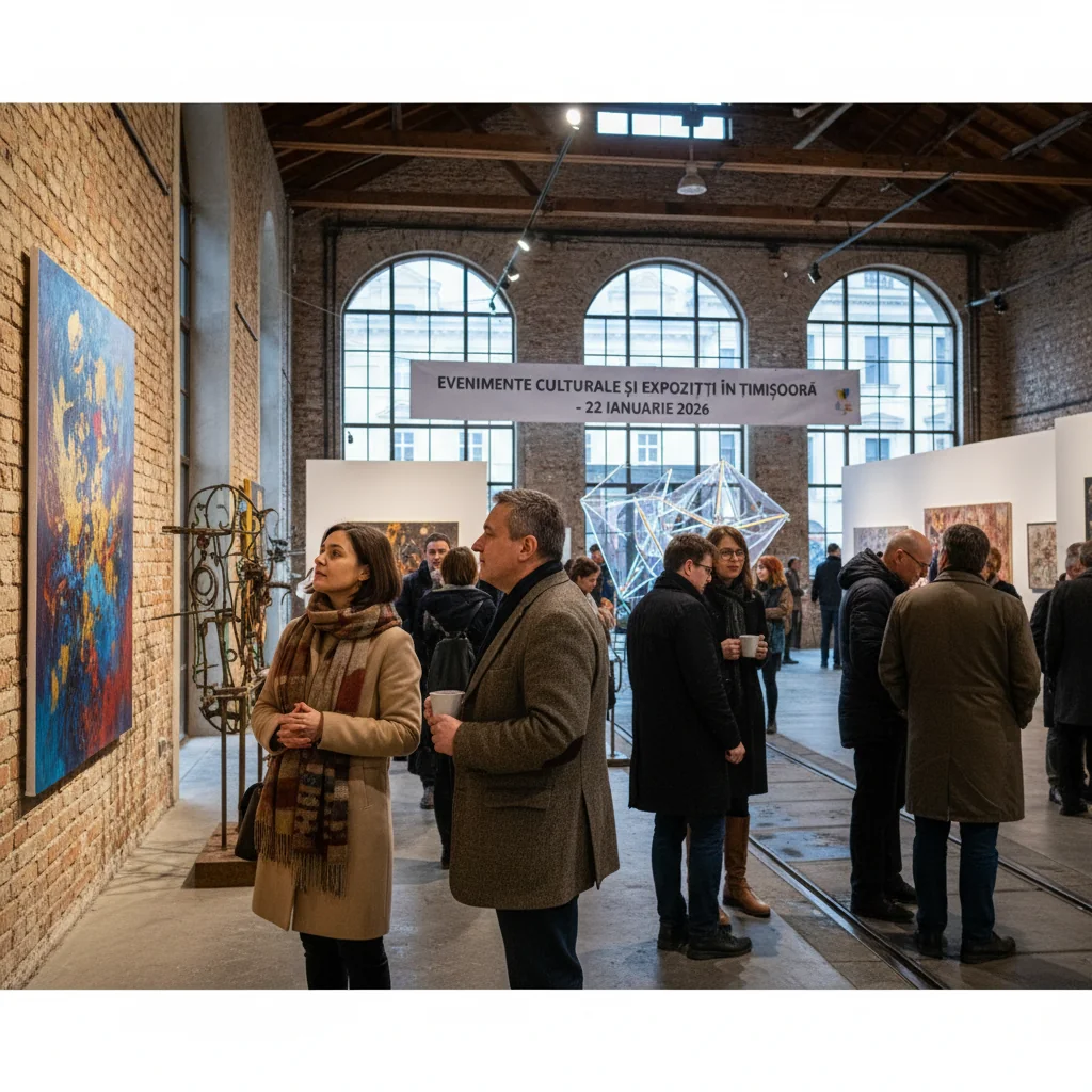 Program cultural bogat la Timișoara pe 22 ianuarie 2026: spectacole, expoziții și proiecții de film