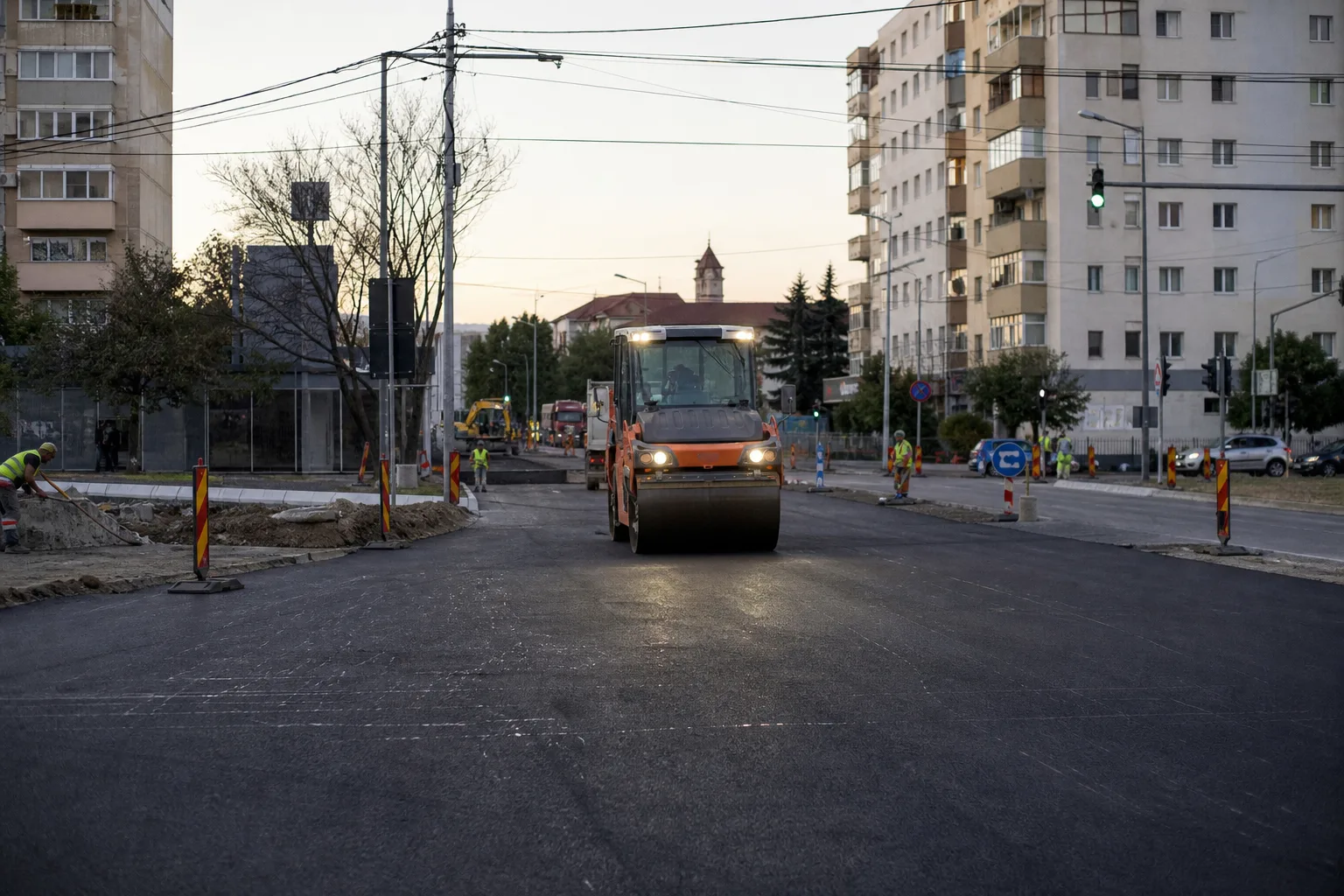Restricții de trafic în Timișoara pentru canalizare, gaze și calea ferată