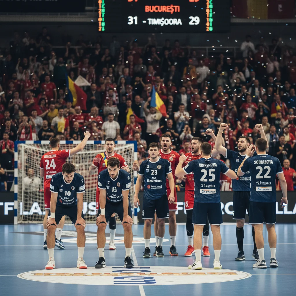 SCM Poli Timișoara cedează la București după ce a condus la pauză în Liga Națională