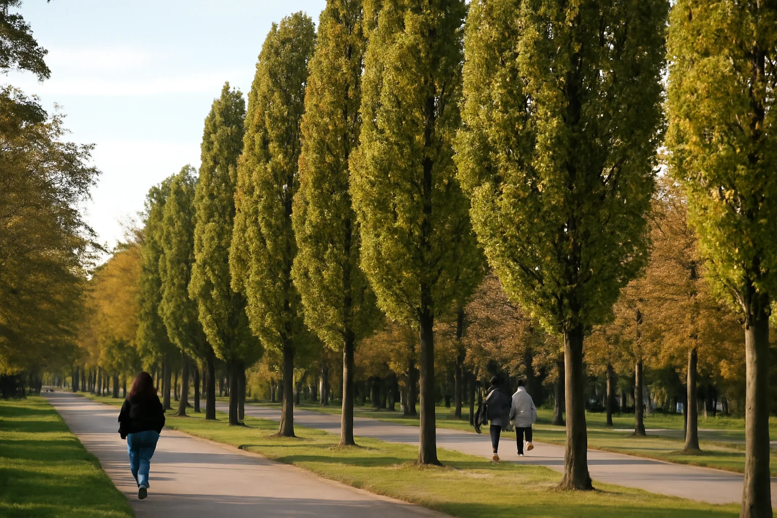 Stejari Fastigiata plantați în Parcul Regina Maria din Timișoara ca simbol al durabilității