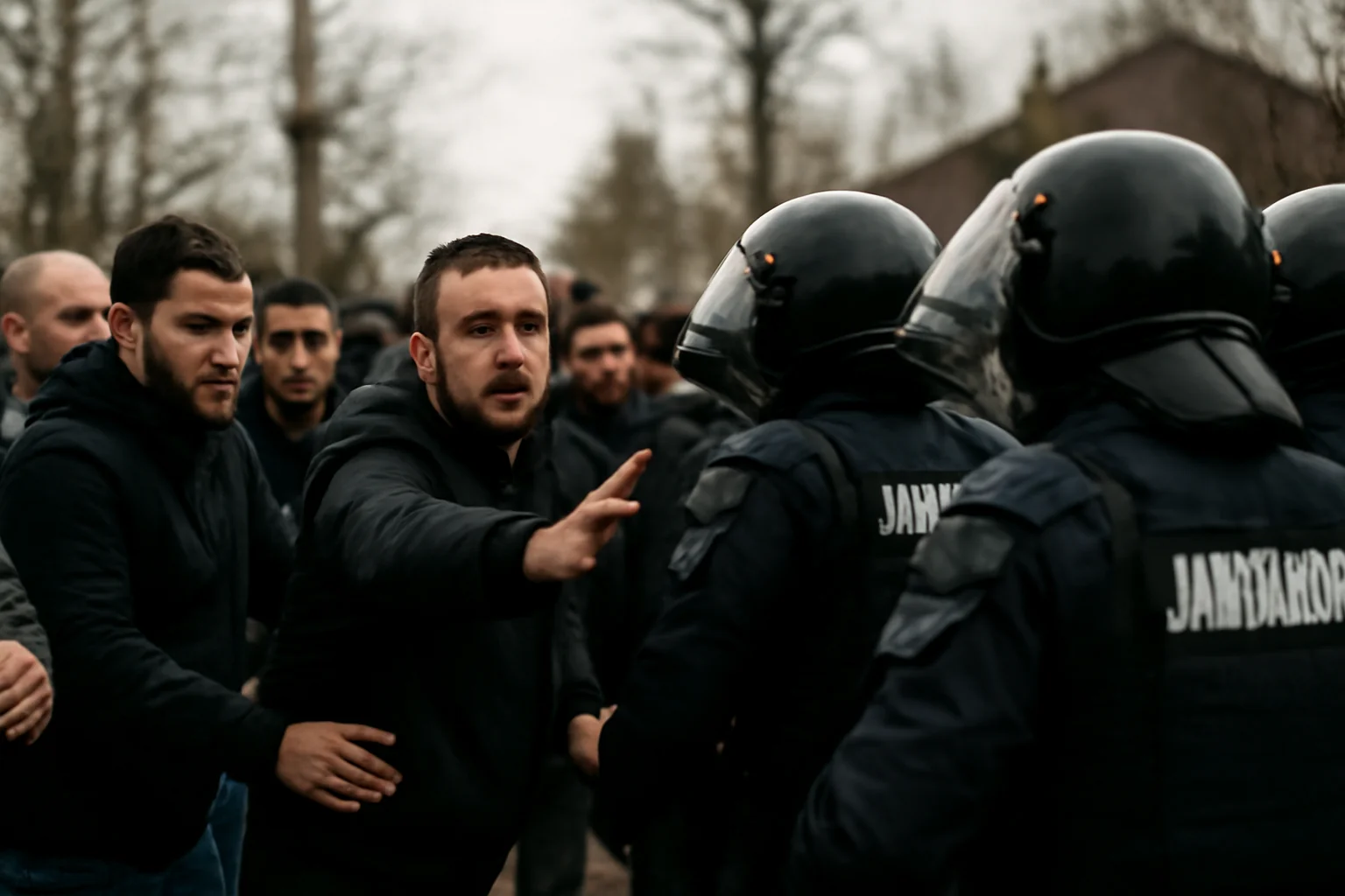 Tensiuni la Cenei după înmormântarea lui Mario: intervenție în forță a jandarmilor din Timișoara