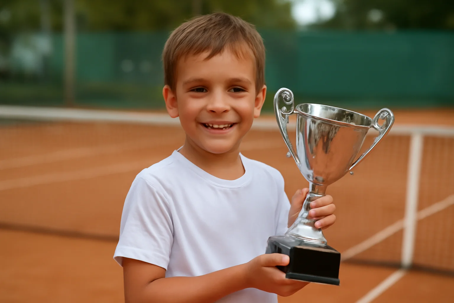 Timișoara: tânăr tenismen de 8 ani câștigă Cupa Yonex la categoria de 12 ani