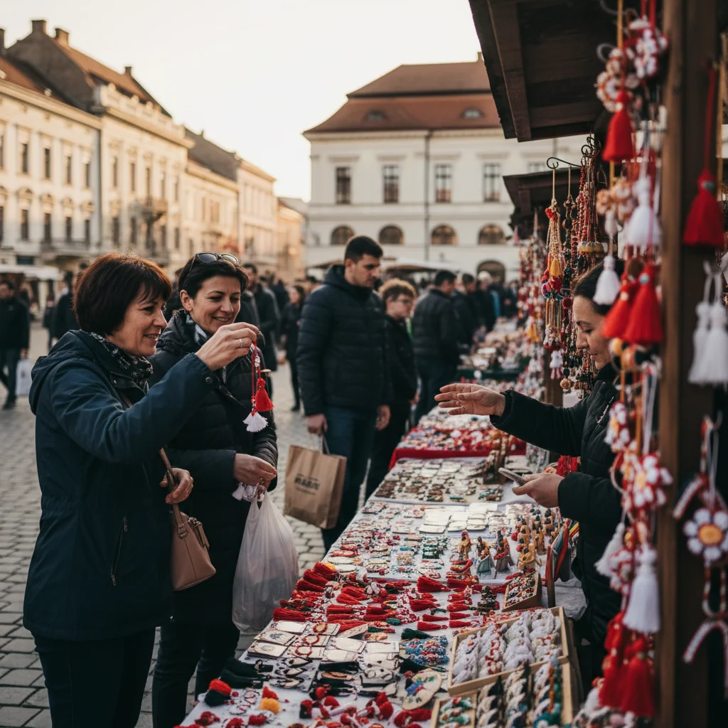 zeci de standuri pentru mărțișoare, iar înscrierile comercianților încep săptămâna viitoare